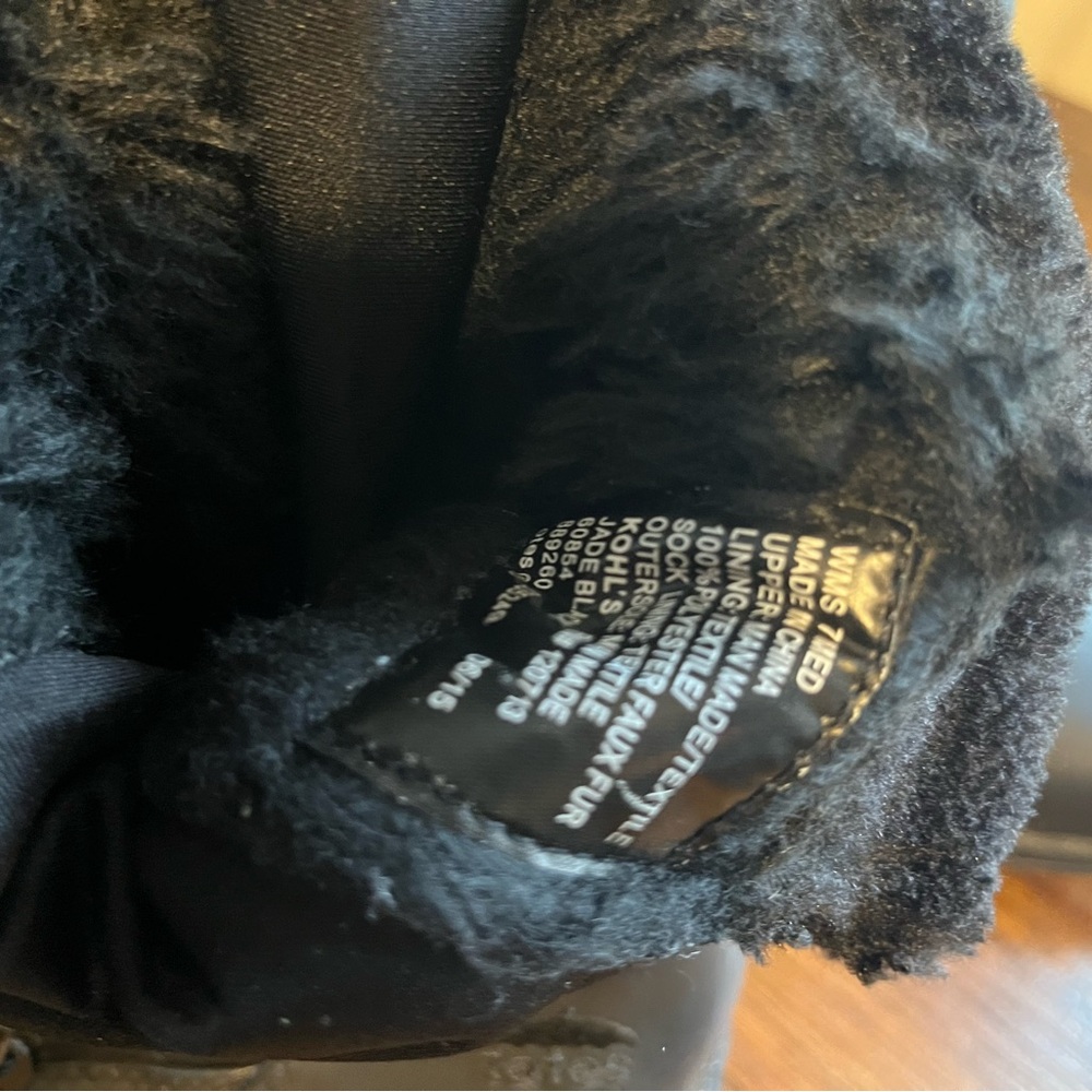 Sorel Black Quilted Winter Boots - Picture 3 of 3